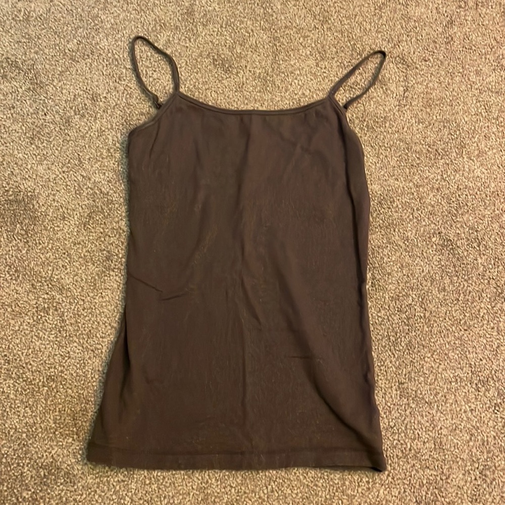 Gray sparkly tanktop, size s